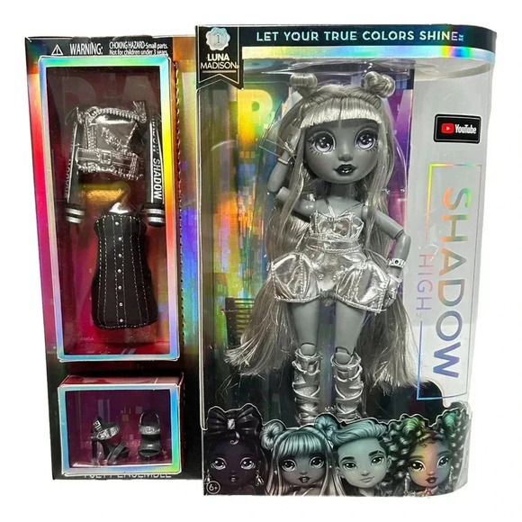 MGA Shadow High Luna Madison Mattel New  Rainbow High Series One New - Picture 8 of 8